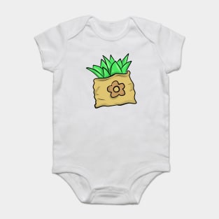 bag o' weeds Baby Bodysuit